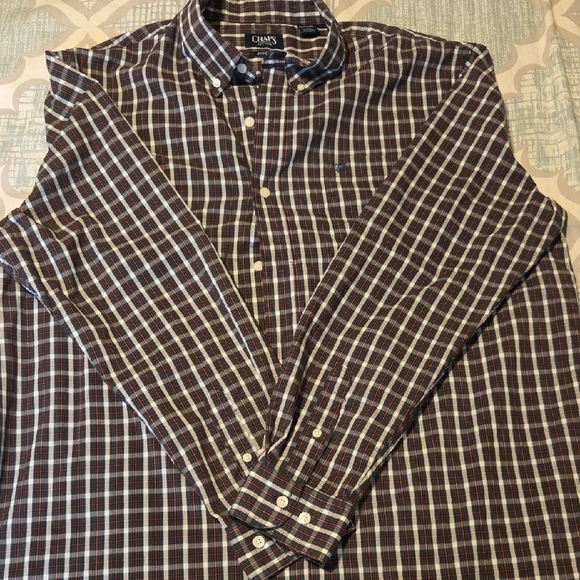 Chaps Multicolor Plaid Shirt - Picture 2 of 2